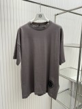 Dior Flocking Logo Embroidered Woolen Short Sleeves