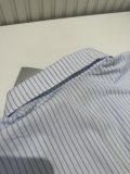 Dior Stripe Spliced Jacquard Dark Pattern Lightweight Ice Sunscreen Coat