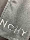 Givenchy Classic Side Ribbon Spliced 3D Embroidered Logo Shorts
