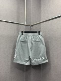Givenchy Classic Side Ribbon Spliced 3D Embroidered Logo Shorts