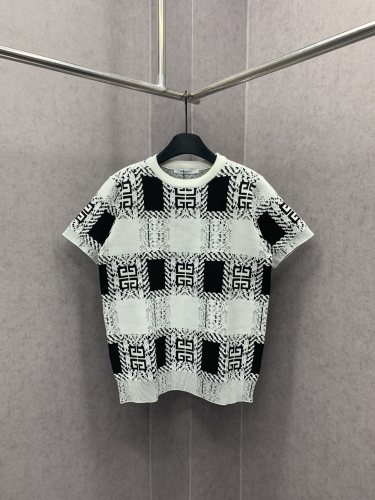 Givenchy Trendy Logo Printed Short Sleeve Couple Casual T-shirt