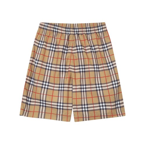 Burberry Classic Checkered Casual Shorts Unisex Fashion Beach Shorts