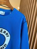 Burberry Classic Logo Pattern Cotton Round Neck Sweatshirt