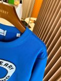Burberry Classic Logo Pattern Cotton Round Neck Sweatshirt