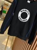 Burberry Classic Logo Pattern Cotton Round Neck Sweatshirt