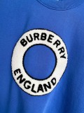 Burberry Classic Logo Pattern Cotton Round Neck Sweatshirt