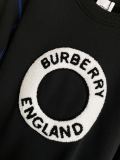 Burberry Classic Logo Pattern Cotton Round Neck Sweatshirt