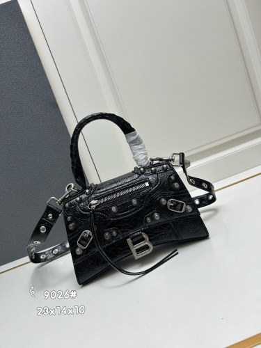 Balenciaga Hourglass Bag Motorcycle Bag Fashion Cagle Locomotive Bag