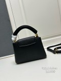 Louis Vuitton Mingli Taurillon Cowhide Capsines Mini Handbag