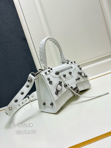 Balenciaga Hourglass Bag Motorcycle Bag Fashion Cagle Locomotive Bag