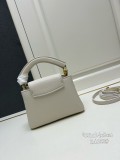 Louis Vuitton Mingli Taurillon Cowhide Capsines Mini Handbag