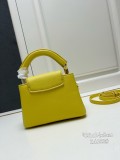 Louis Vuitton Mingli Taurillon Cowhide Capsines Mini Handbag