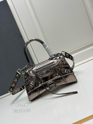 Balenciaga Hourglass Bag Motorcycle Bag Fashion Cagle Locomotive Bag
