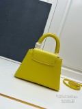 Louis Vuitton Mingli Taurillon Cowhide Capsines Mini Handbag