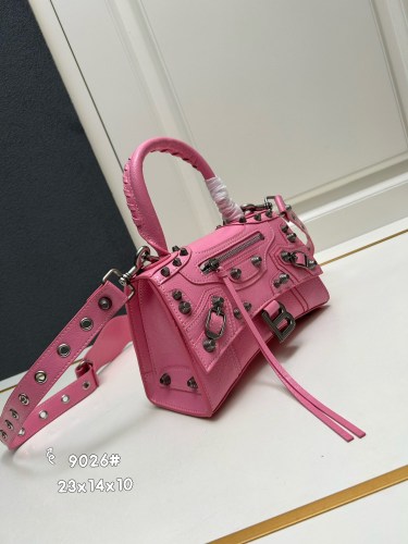 Balenciaga Hourglass Bag Motorcycle Bag Fashion Cagle Locomotive Bag