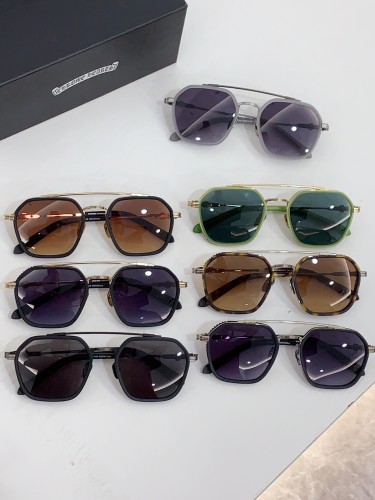 Chrome Hearts Fashion Box Sunglasses Size: 55-24-148