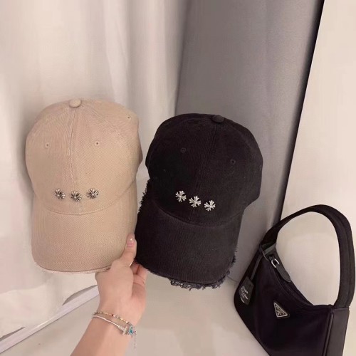 Chrome Hearts Fashion New Retro Brushed Baseball Hat