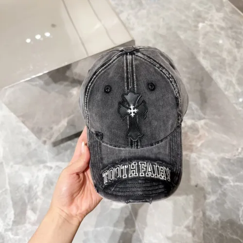Chrome Hearts Classic Cross Logo Street Style Cotton Baseball Hat