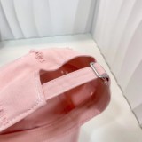 Chrome Hearts Worn Washed Baseball Hat Personalized Casual Duck Tongue Hat