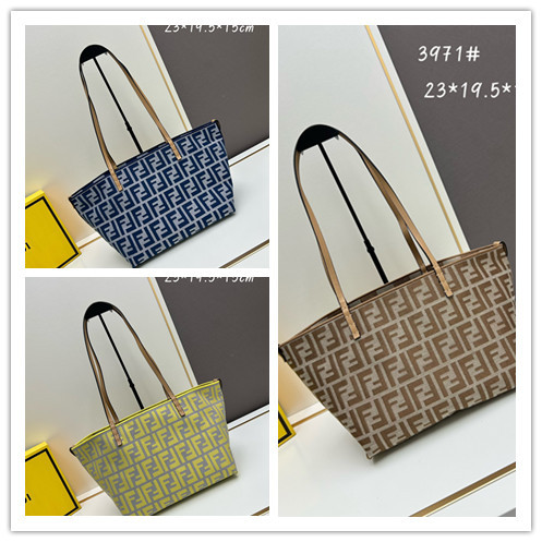 Fendi New Large Handbag Double sided Roll Bag Size: 23 x 19.5 x15CM