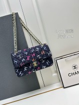Chanel New Colorful Graffiti Double C Crossbody Bag Size：25 CM