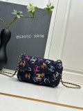 Chanel New Colorful Graffiti Double C Crossbody Bag Size：20 CM