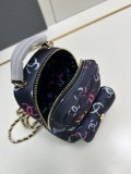 Chanel New Graffiti Mini Backpack Size: 12.5 x 19 x 7 CM