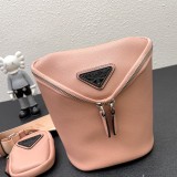 Prada New Unisex Fashion Three in One Crossbody Bag Size: 21 x 15 x 15 CM