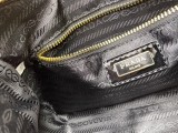 Prada Classic Cowhide Pressed Paint Handbag Crossbody Bag Size: 24.5 x 15 x 7 CM