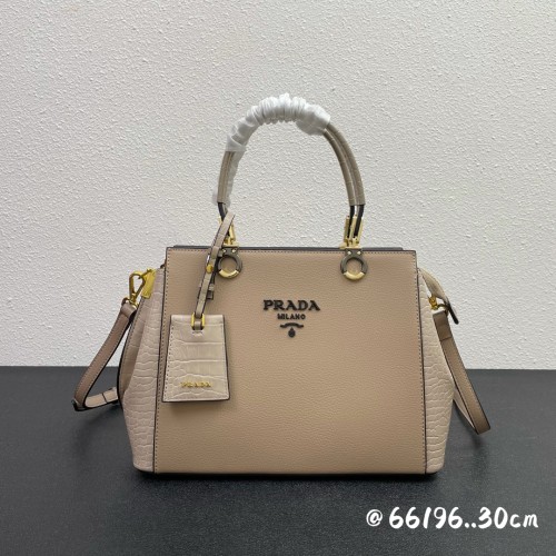 Prada New Classic Crocodile Crossbody Bag Size: 30 x 23 x 13 CM