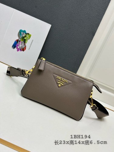 Prada Classic Fashion Crossbody Bag Size: 23x 14 x 6.5 CM
