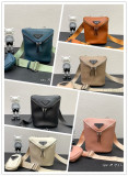 Prada New Unisex Fashion Three in One Crossbody Bag Size: 21 x 15 x 15 CM