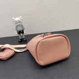 Prada New Unisex Fashion Three in One Crossbody Bag Size: 21 x 15 x 15 CM