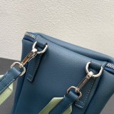 Prada New Unisex Fashion Three in One Crossbody Bag Size: 21 x 15 x 15 CM