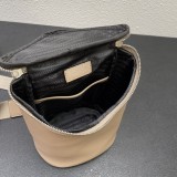 Prada New Unisex Fashion Three in One Crossbody Bag Size: 21 x 15 x 15 CM