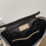 Prada New Unisex Fashion Three in One Crossbody Bag Size: 21 x 15 x 15 CM