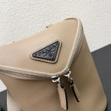 Prada New Unisex Fashion Three in One Crossbody Bag Size: 21 x 15 x 15 CM