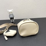 Prada New Unisex Fashion Three in One Crossbody Bag Size: 21 x 15 x 15 CM