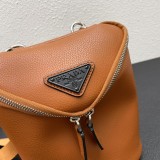 Prada New Unisex Fashion Three in One Crossbody Bag Size: 21 x 15 x 15 CM