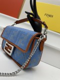 Fendi x MarcJacobs Embroidered F Mini Crossbody Bag Size: 19 x 4 x 11 CM
