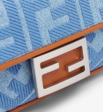 Fendi x MarcJacobs Embroidered F Mini Crossbody Bag Size: 19 x 4 x 11 CM