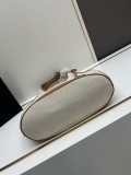 Prada New Linen Canvas Handbag Size: 28 x 22.5 x 12.5 CM