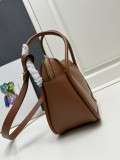 Prada New Cowhide Bowling Bag Size: 25 x 18 x 10.5 CM