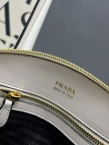 Prada New Long Handle Zipper Dumpling Bun Size: 26 x 17 x 9 CM