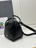 Prada New Cowhide Bowling Bag Size: 25 x 18 x 10.5 CM