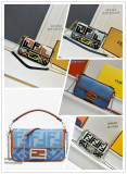 Fendi x MarcJacobs Embroidered F Mini Crossbody Bag Size: 19 x 4 x 11 CM
