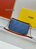 Fendi x MarcJacobs Embroidered F Mini Crossbody Bag Size: 19 x 4 x 11 CM