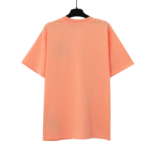 Palm Angels Embroidered Logo Letter Print T-shirt Unisex Casual Loose Short Sleeves