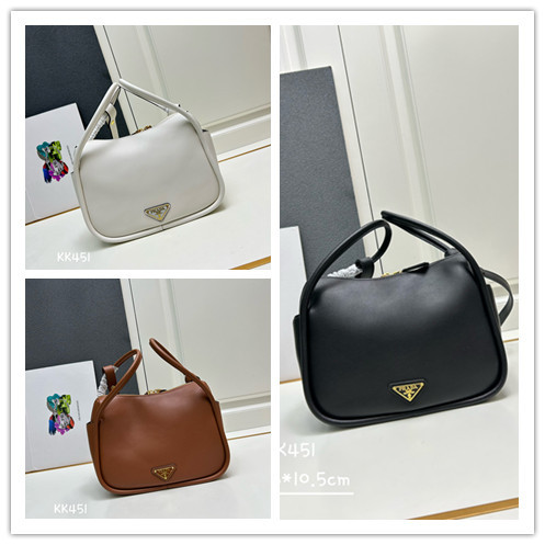 Prada New Cowhide Bowling Bag Size: 25 x 18 x 10.5 CM