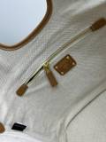 Prada New Linen Canvas Handbag Size: 28 x 22.5 x 12.5 CM